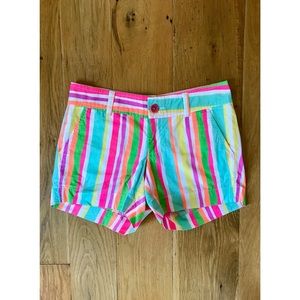 Lilly Pulitzer Neon Striped Shorts